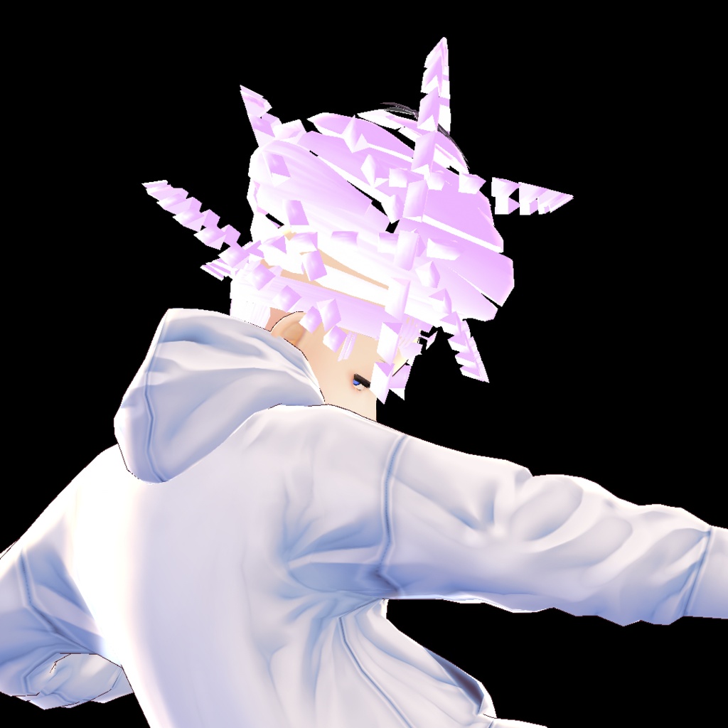 【VRoidヘア】ダイナミックアフロ・フルコンボ