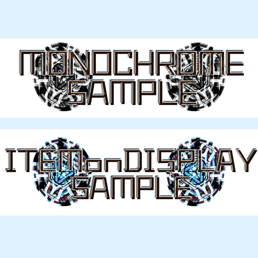 【瞳テクスチャ】完全緩衝三弁式義眼 GearEyes