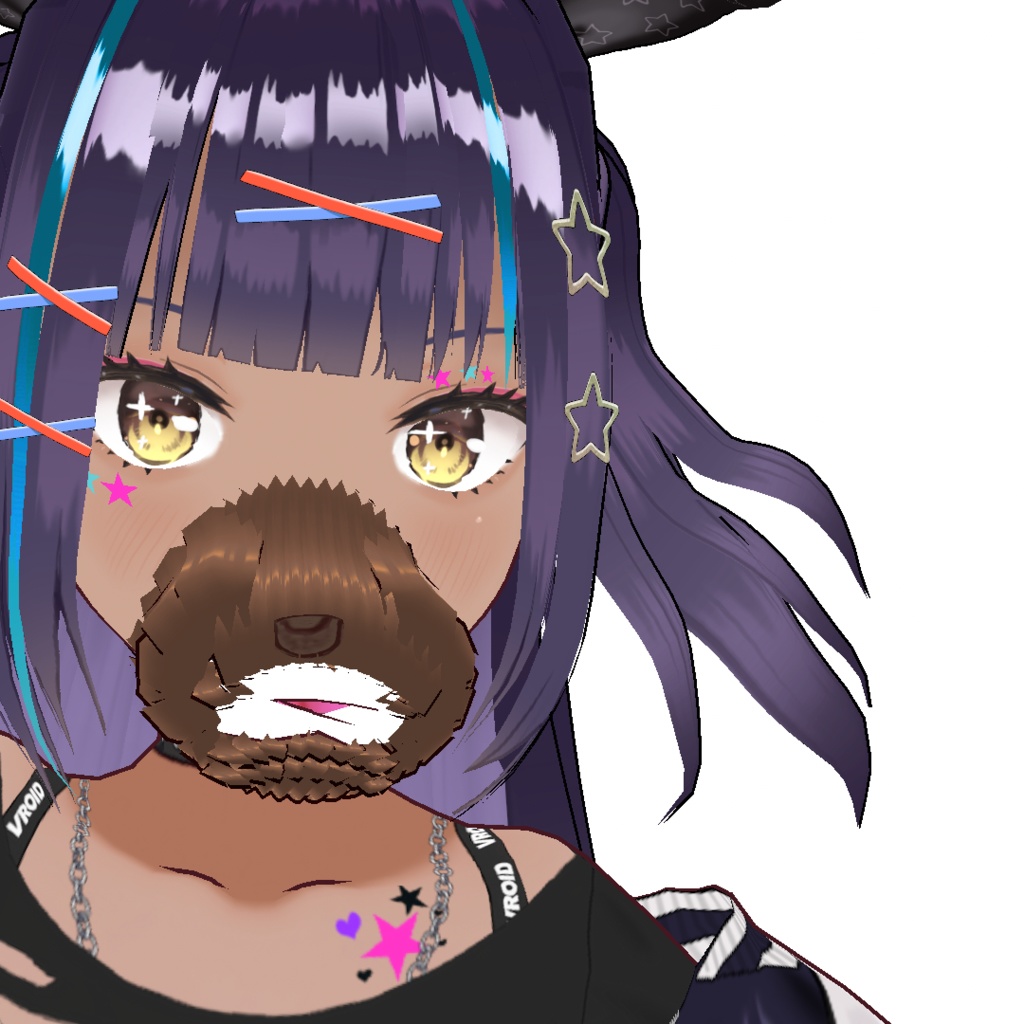 【無料版有り】なんとなくケモマズルシルエット