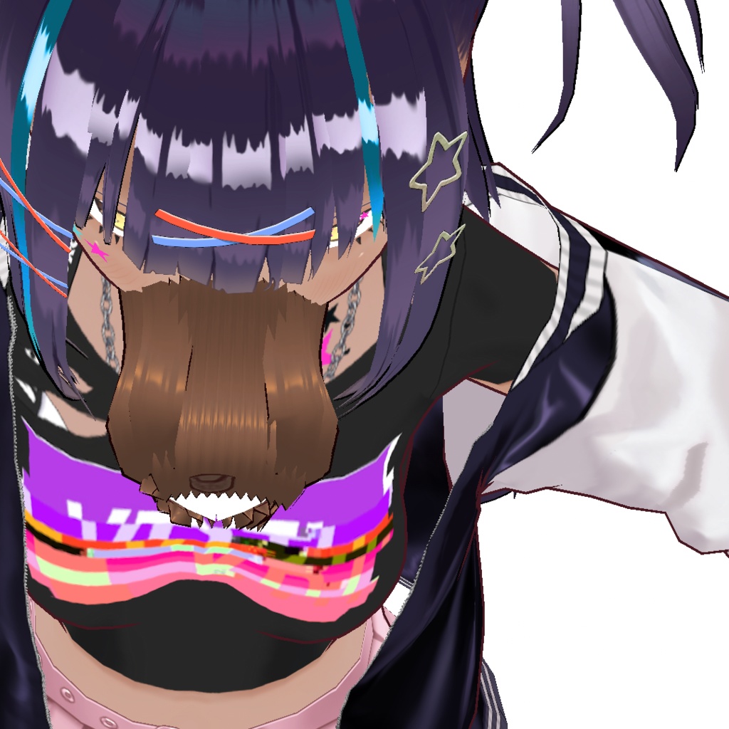 【無料版有り】なんとなくケモマズルシルエット