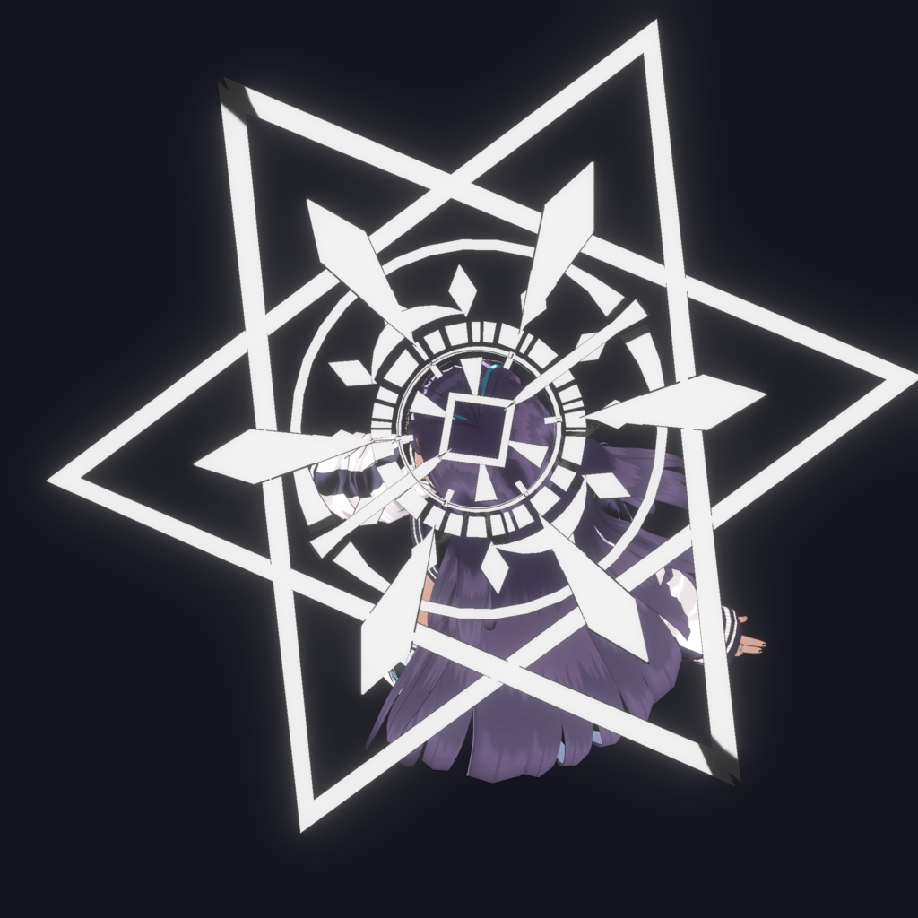 【VRoid】謎技術ニンバスつめあわせ