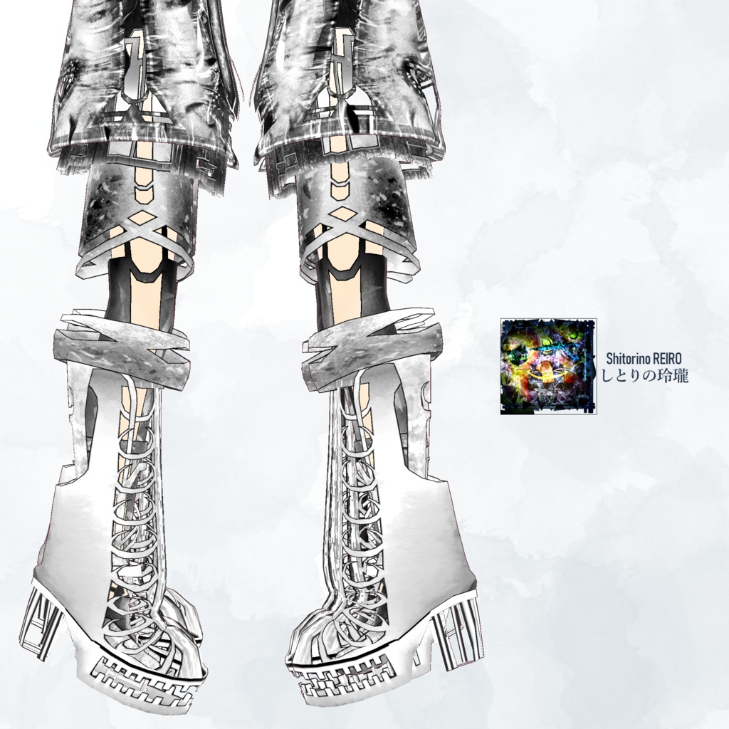 【VRoid】ブルーマリーシールド2