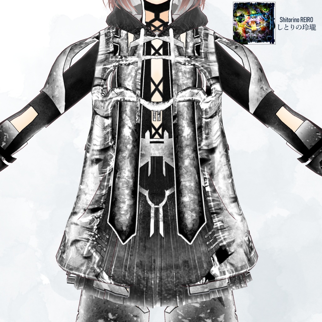 【VRoid】ブルーマリーシールド2