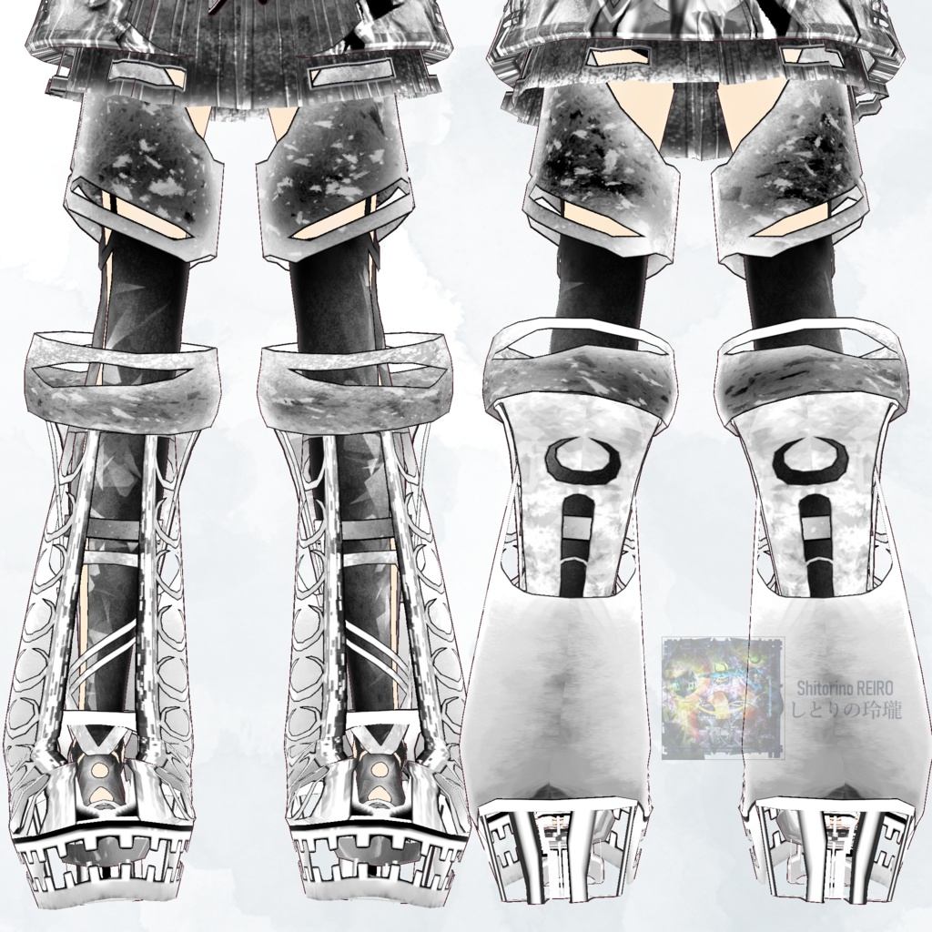 【VRoid】ブルーマリーシールド2