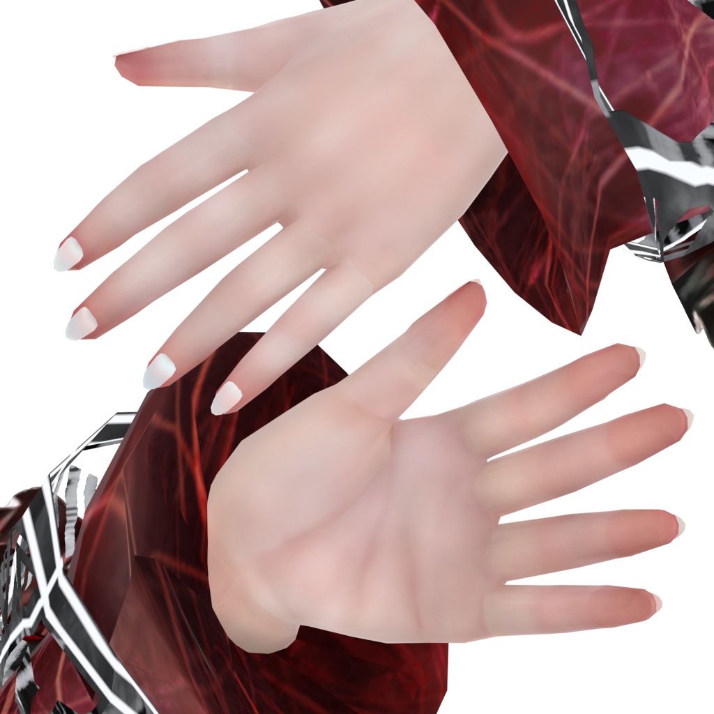 【VRoid】望まれし子供たちの守、 全ての熾し火を燈す紅き青年