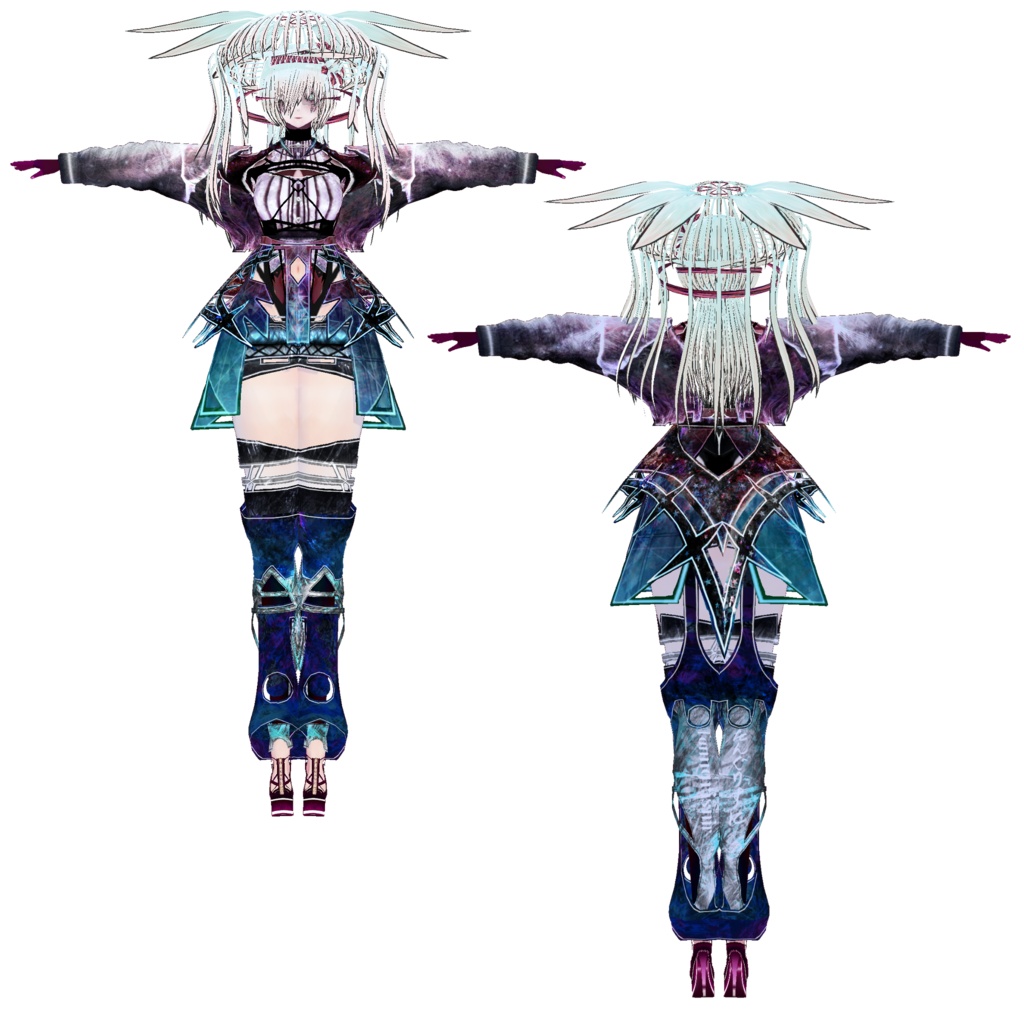 【VRoid VRM】少女擬キ タングリスニ