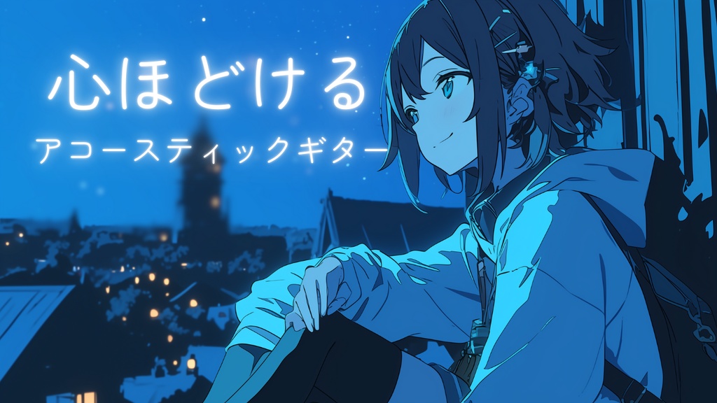 【夜の癒し】心ほどけるアコースティックギターBGM