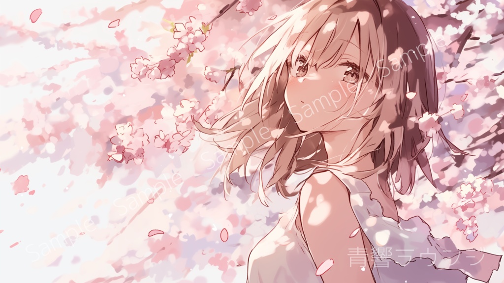 Sakura & Breeze-春と桜のPC壁紙セット×15枚(16:9)