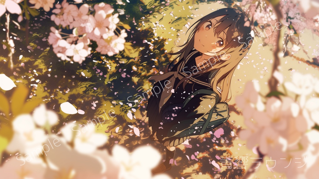 Sakura & Breeze-春と桜のPC壁紙セット×15枚(16:9)