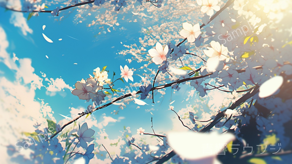 Sakura & Breeze-春と桜のPC壁紙セット×15枚(16:9)