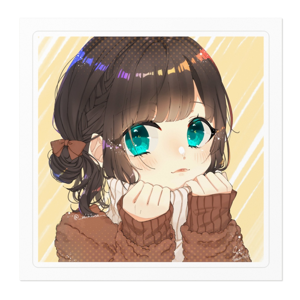 みちくさステッカー