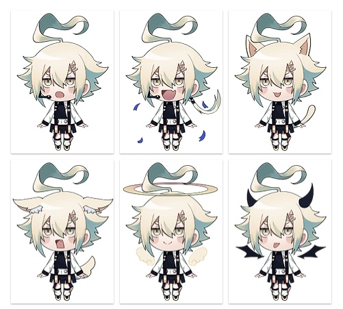 【MYCOEIROINK】Talkカテナ_ver2.0【ボイスモデル+立ち絵素材+exVOICE_vol.1】