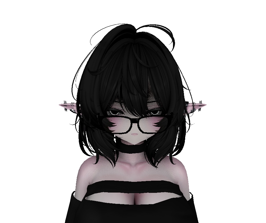 シンプルなメガネ ♡ Simple glasses