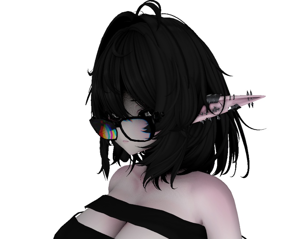 シンプルなメガネ ♡ Simple glasses