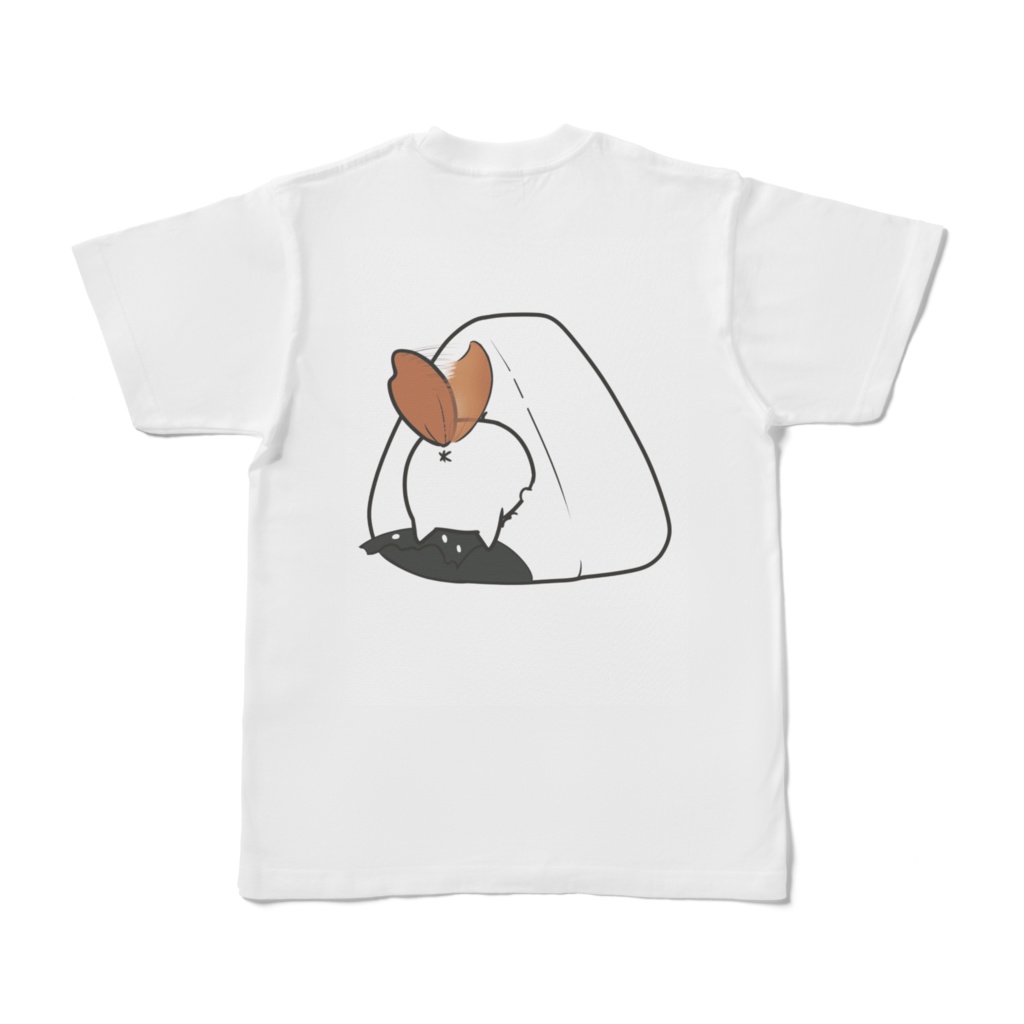 ほこほこ梅もちinおにぎり Tシャツ