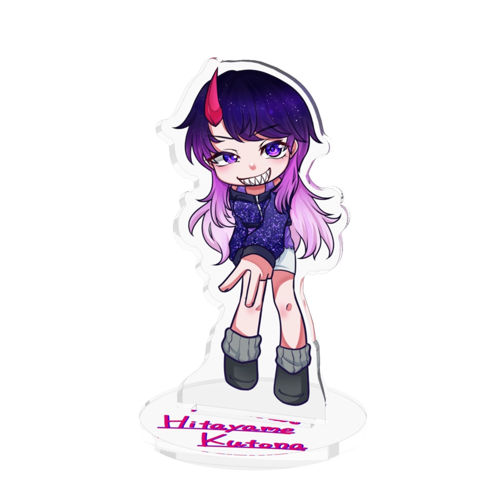 【Vtuber】ヒタヤメクトナ　デフォルメアクリルスタンド