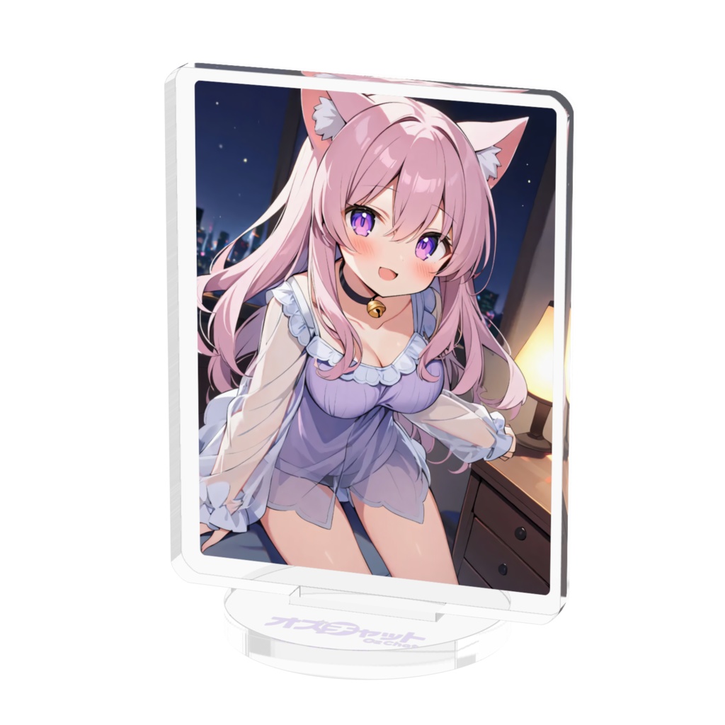 猫音コハク カード風アクスタ 「コハク(夜)」ver.