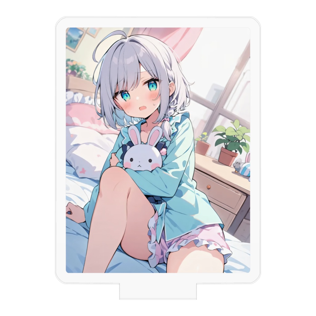 狩部雪歩 カード風アクスタ 「部屋着」ver.