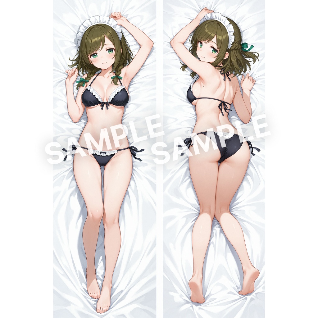 空乃遥 抱き枕カバー 『メイドビキニ』