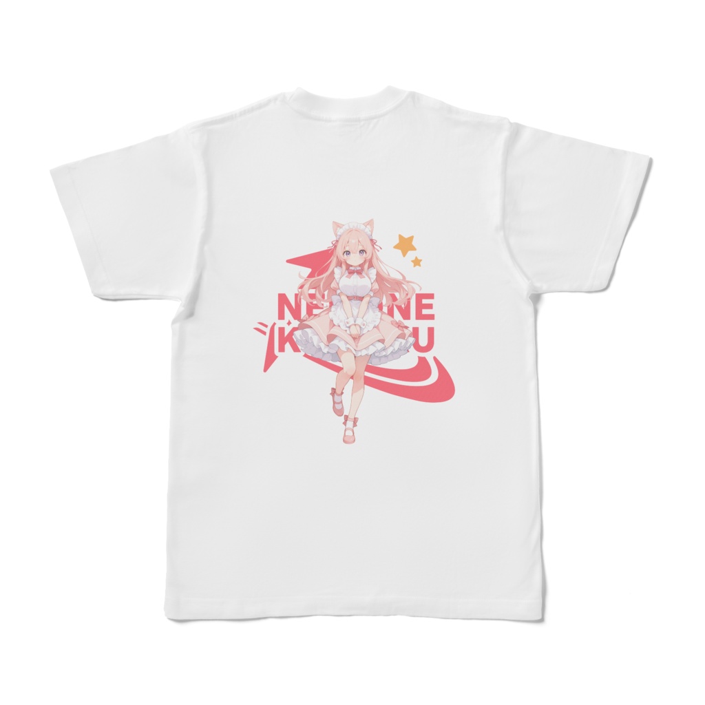 猫音コハク Tシャツ #オズチャット1周年
