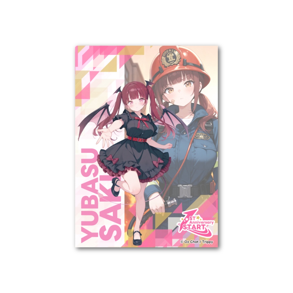 揺蓮サキ トレーディングカード #オズチャット1周年