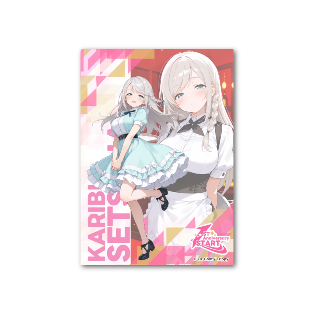 狩部雪奈 トレーディングカード #オズチャット1周年