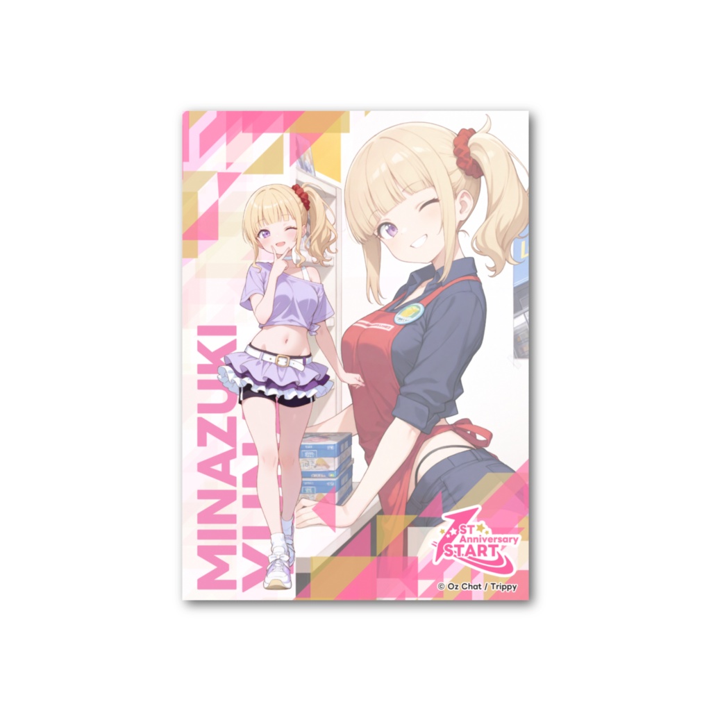 皆月ユナ トレーディングカード #オズチャット1周年
