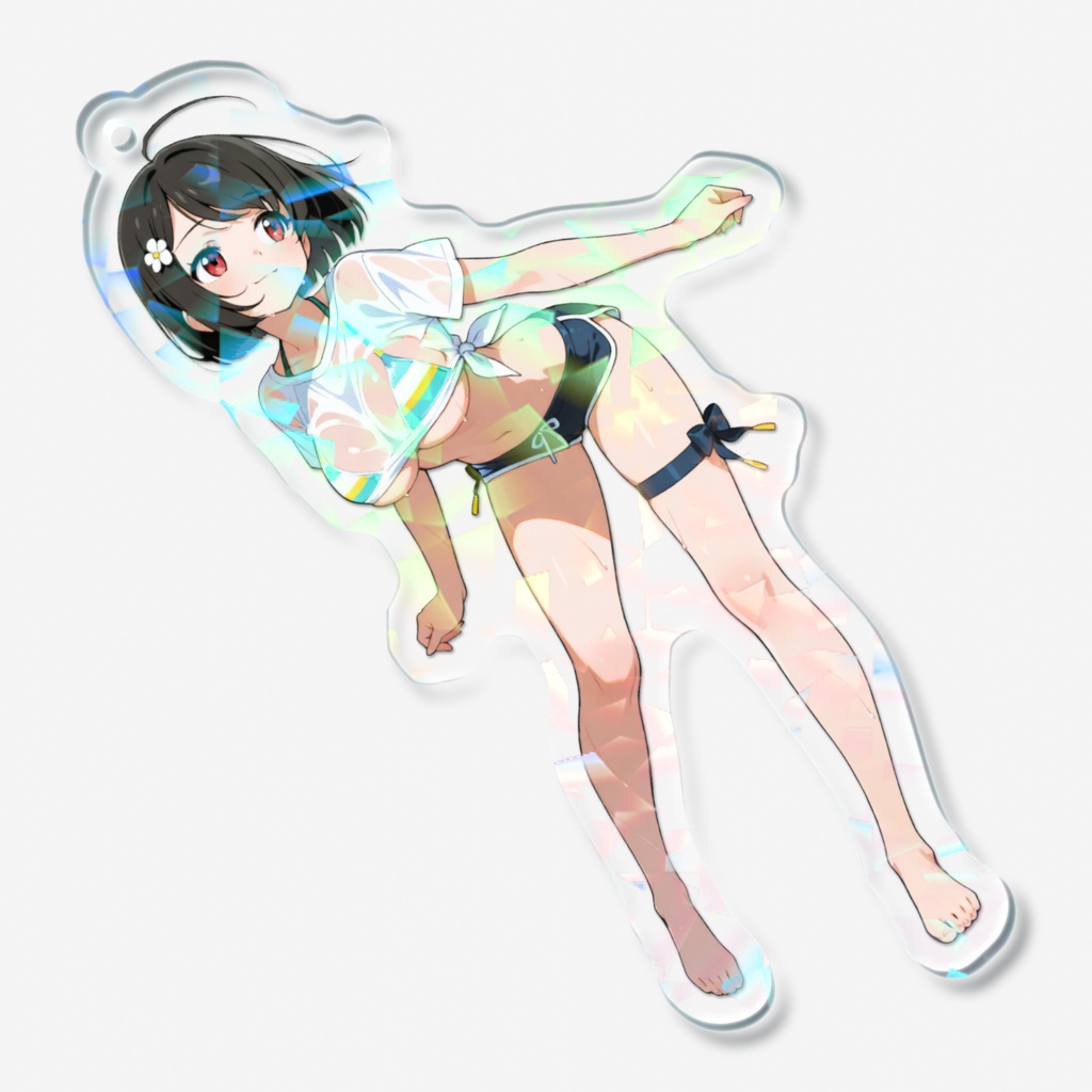 新みさと ホログラムアクリルキーホルダー #オズなつ2025