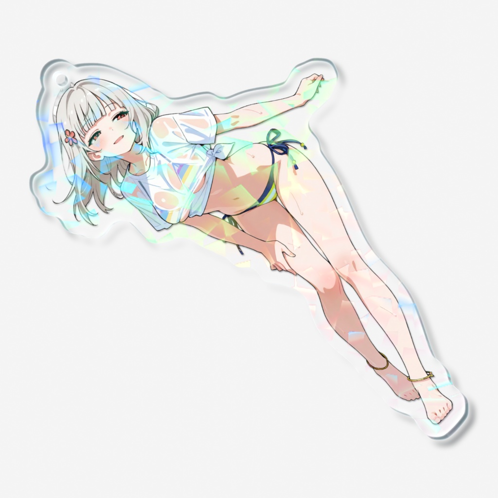 岩瀬ユウ ホログラムアクリルキーホルダー #オズなつ2025