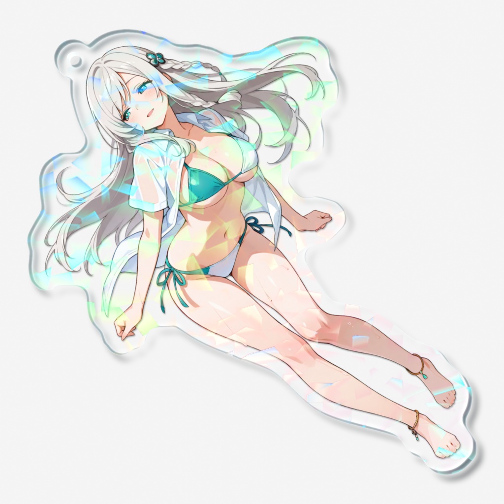 狩部雪奈 ホログラムアクリルキーホルダー #オズなつ2025