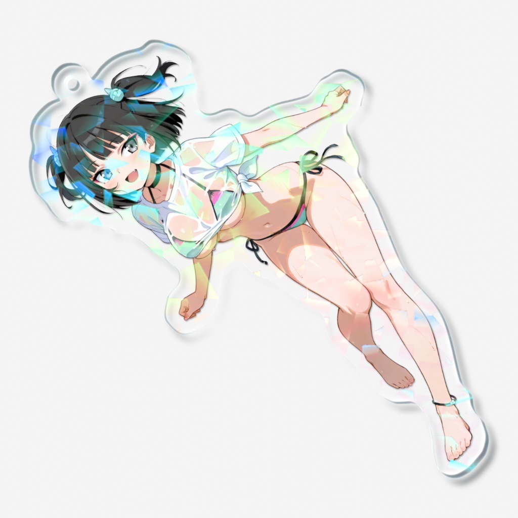 久栖ありさ ホログラムアクリルキーホルダー #オズなつ2025