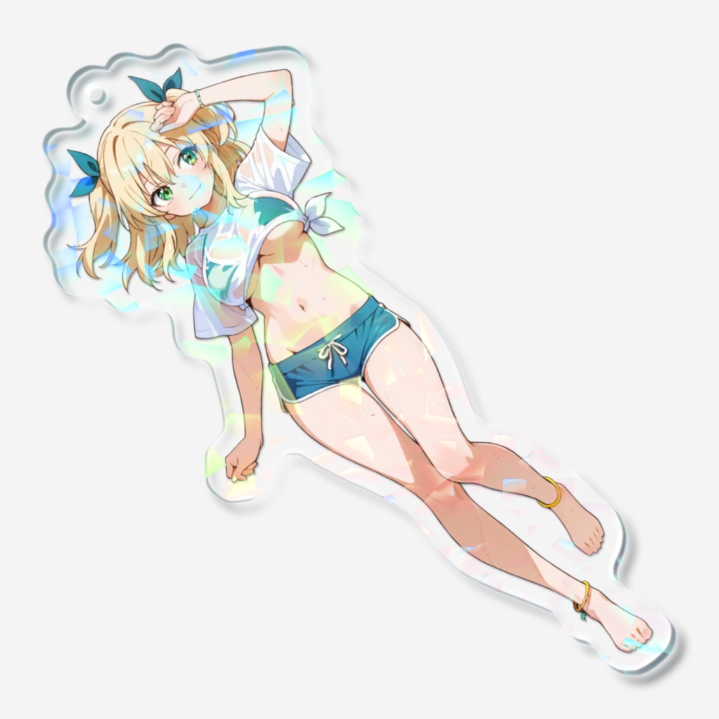 卯畑まお ホログラムアクリルキーホルダー #オズなつ2025