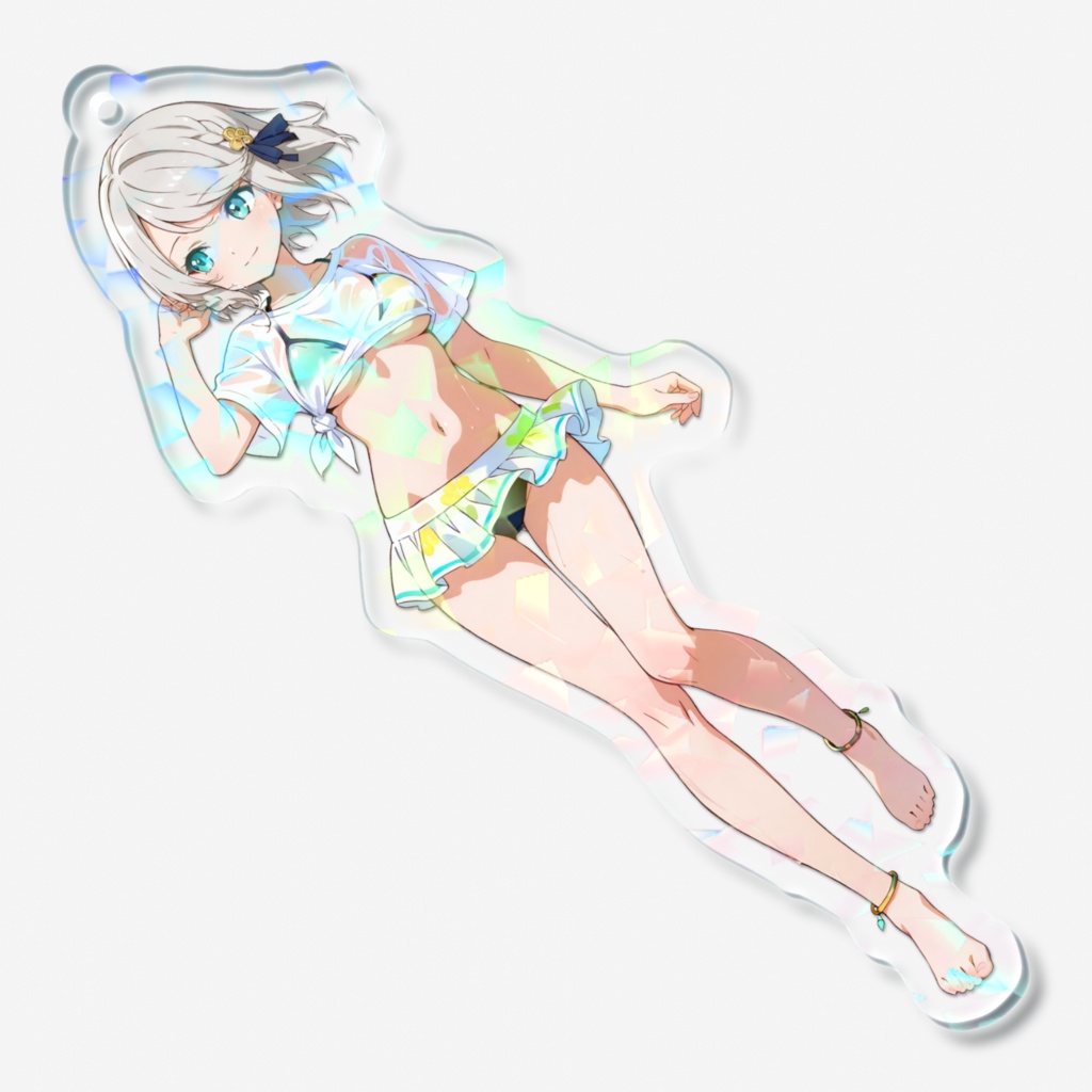 狩部雪歩 ホログラムアクリルキーホルダー #オズなつ2025