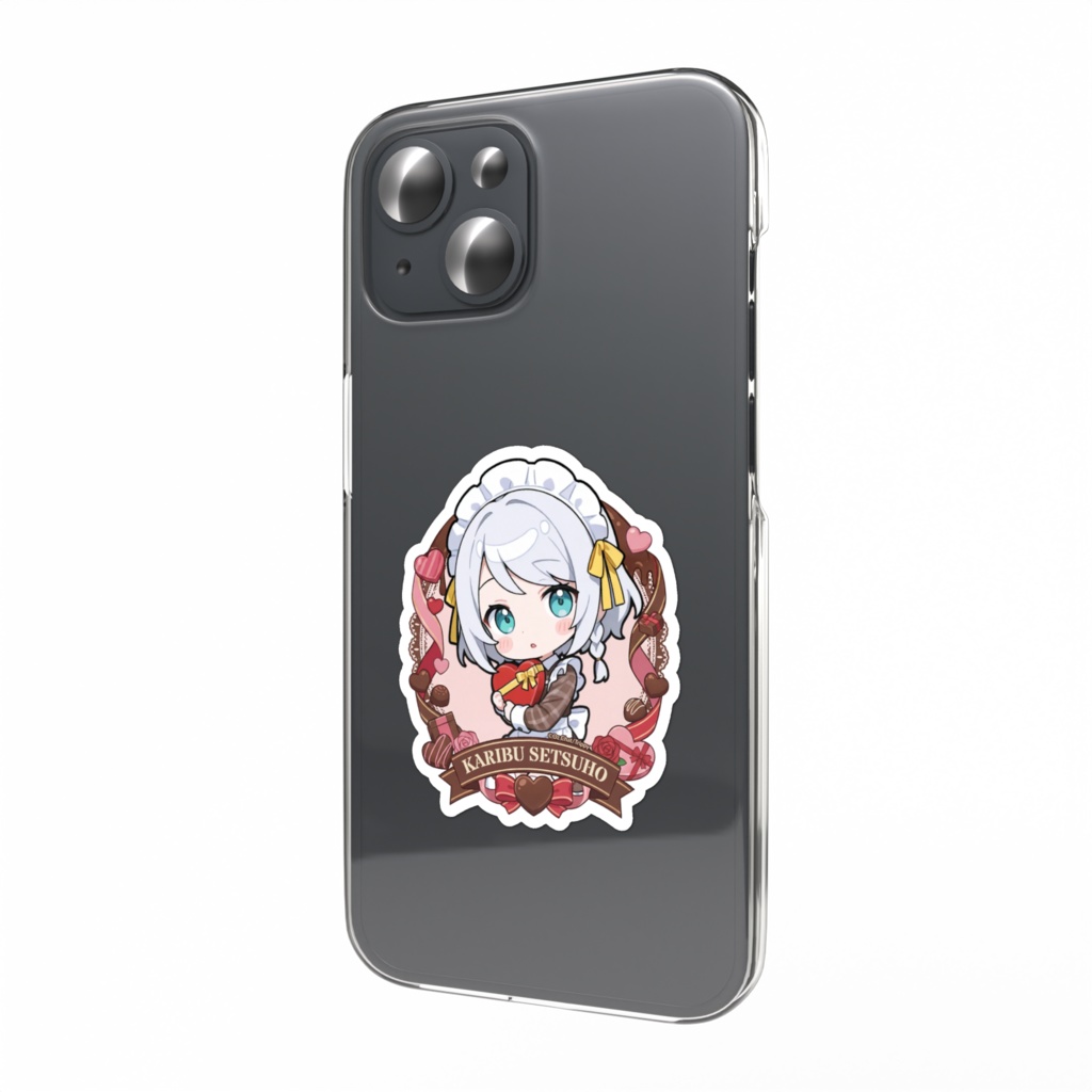 狩部雪歩 バレンタインデーステッカー