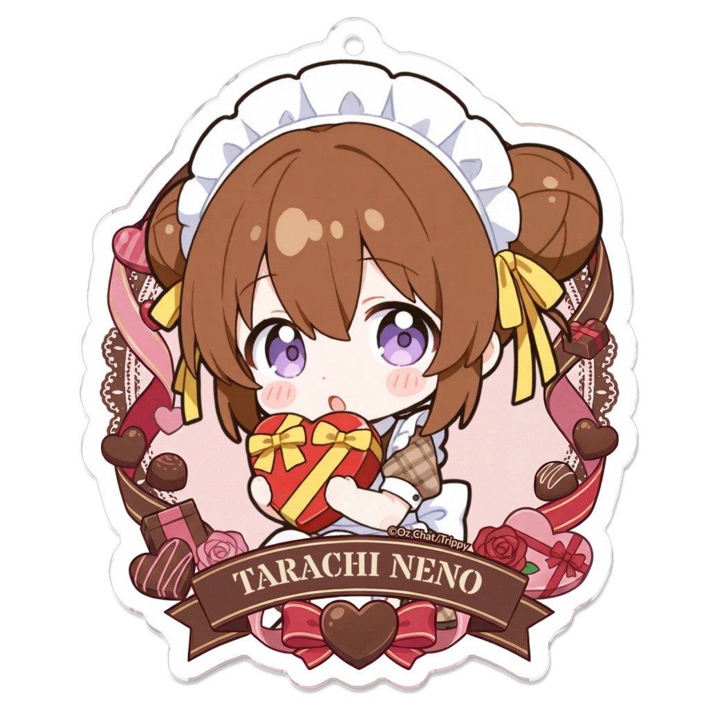 平知ねの バレンタインデーアクキー