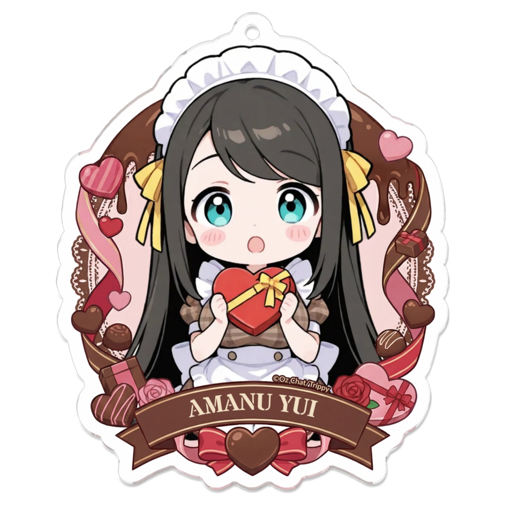 天縫結衣 バレンタインデーアクキー