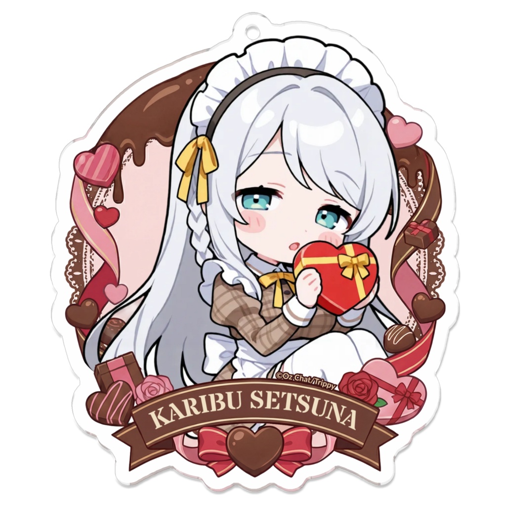 狩部雪奈 バレンタインデーアクキー