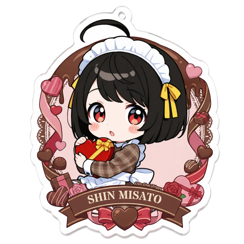 新みさと バレンタインデーアクキー