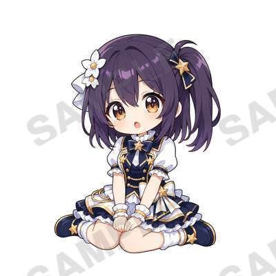 【オズチャット】ホログラムアクリルキーホルダー 篠崎紫暖 アイドルver.