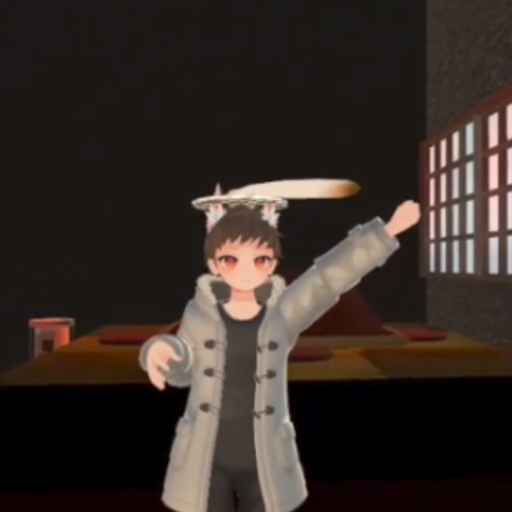【VRChatアバター向け】伸びる!おもちヘイロー