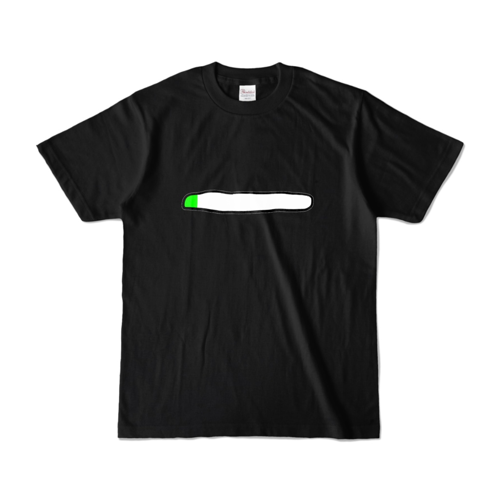 ギリギリな服　HP　Tシャツ黒