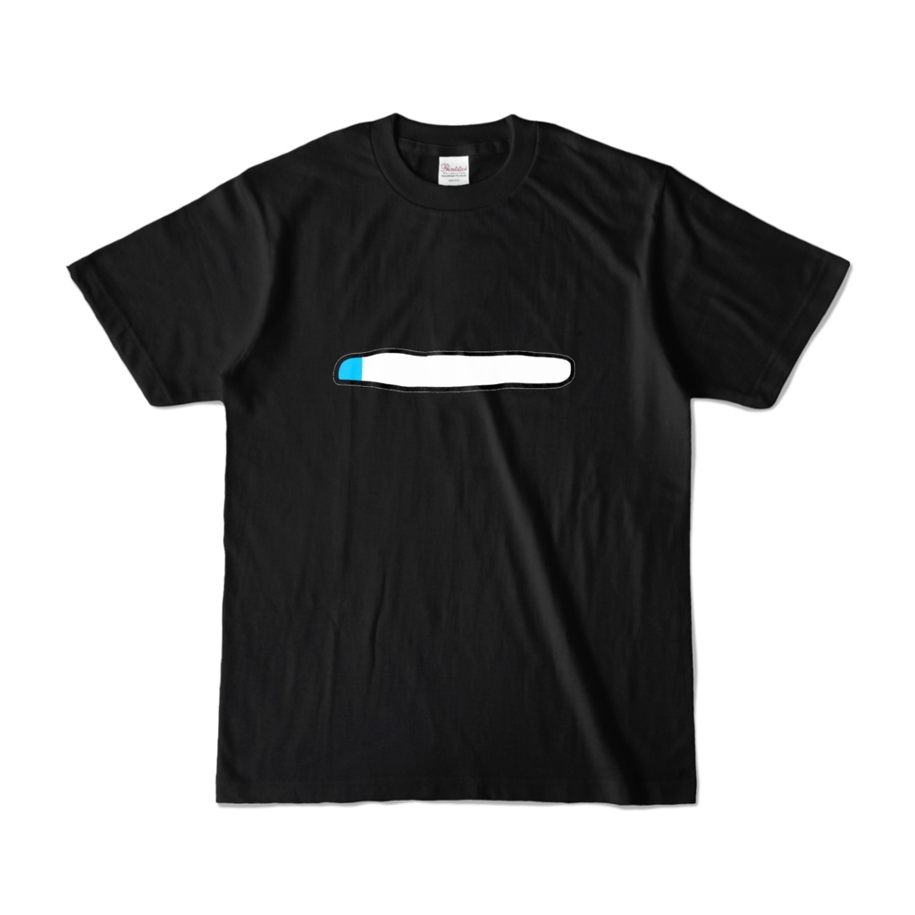 ギリギリな服　MP　Tシャツ黒