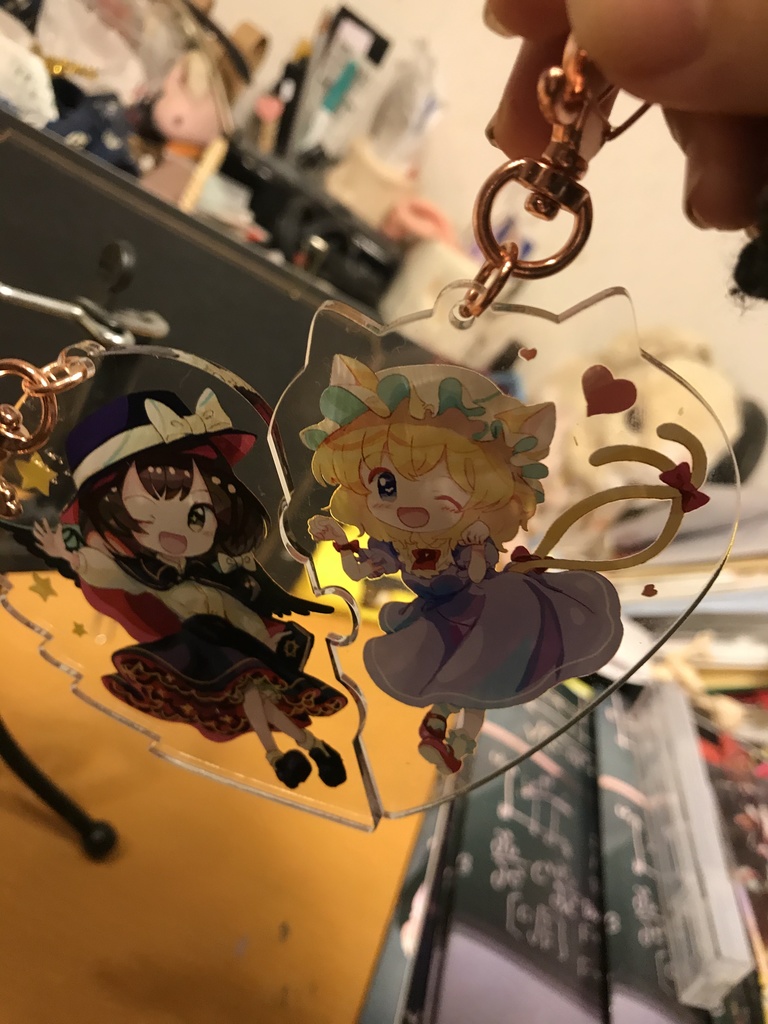 鳥猫蓮メリーアクキー