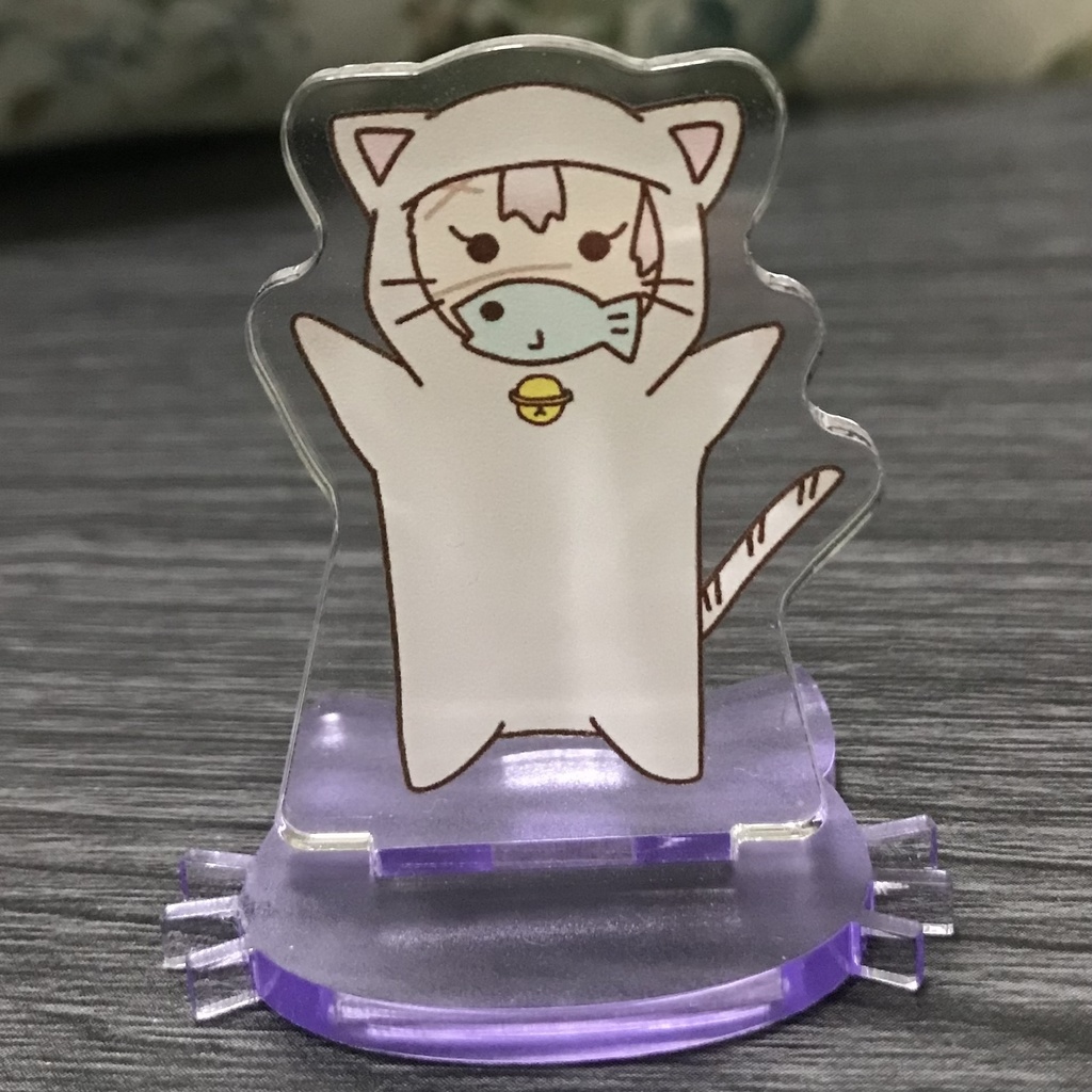 🐱みアクスタ『威嚇(になってない)』