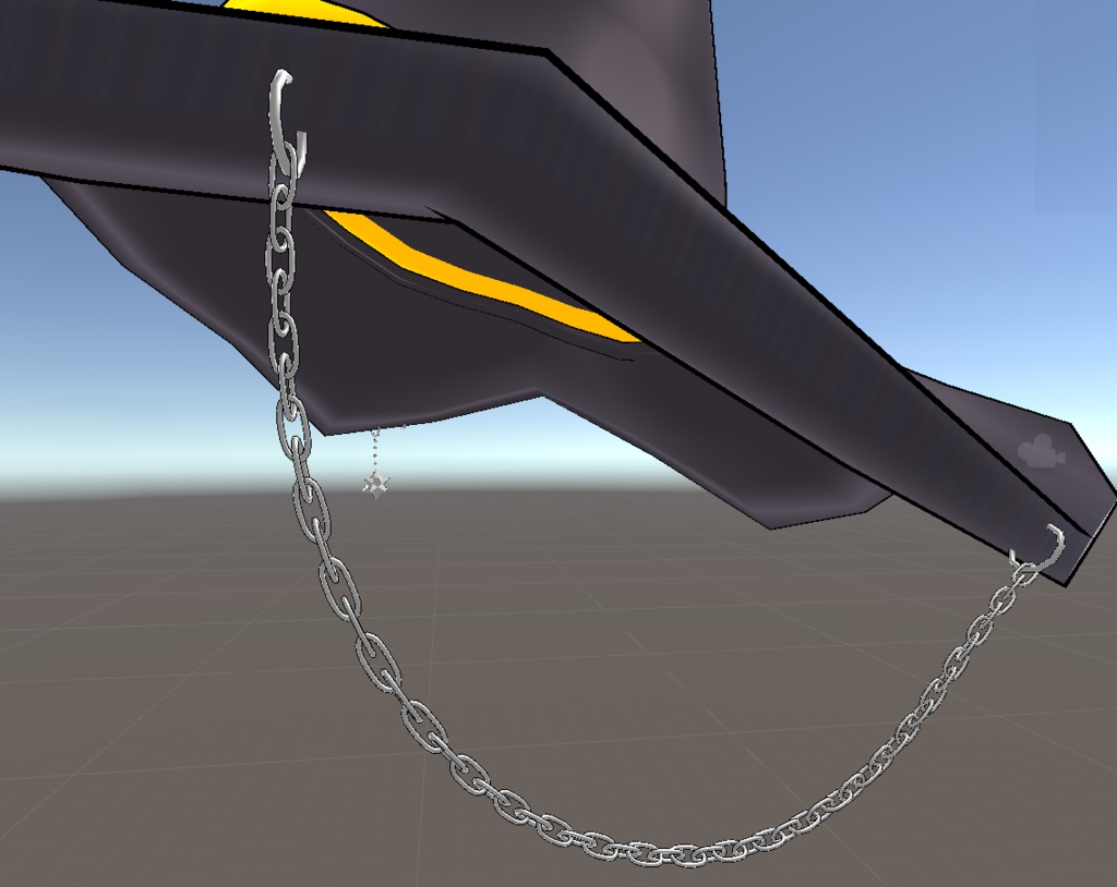 シンプル魔女帽子