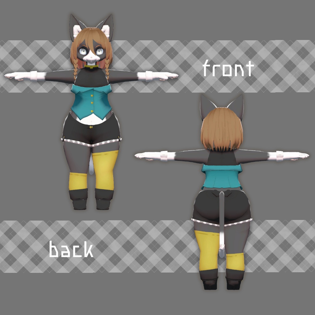 オリジナル3Dモデル【ルーチェ】