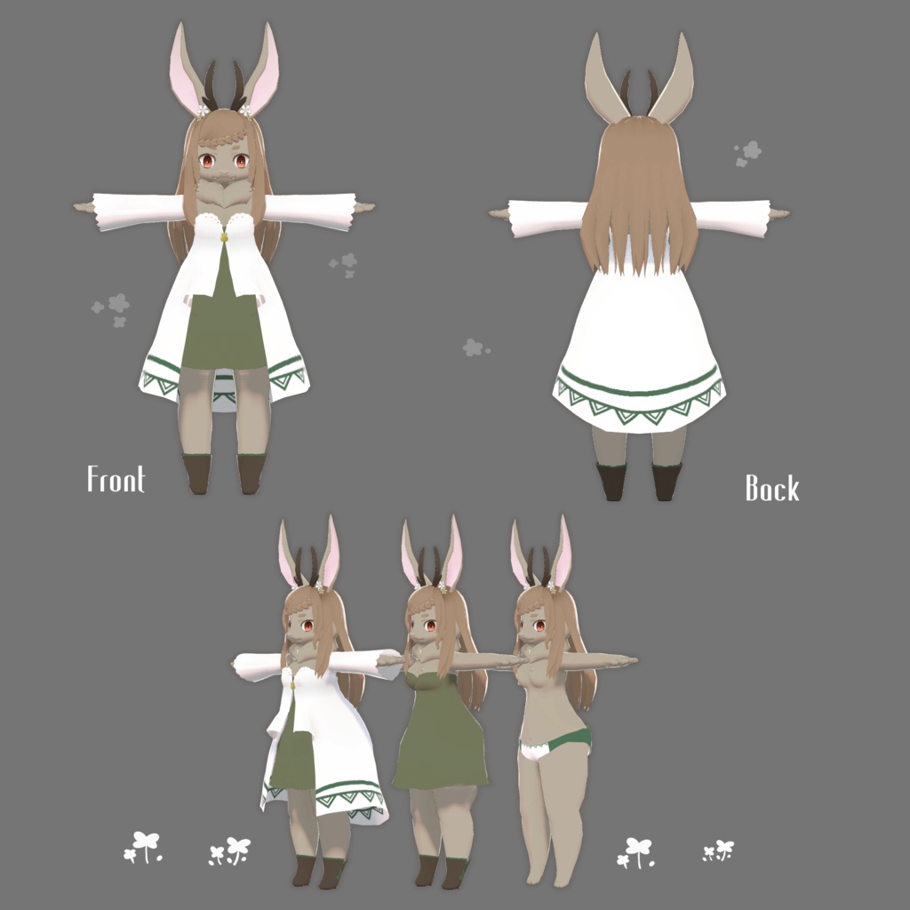 オリジナル3Dモデル【フォルナ】