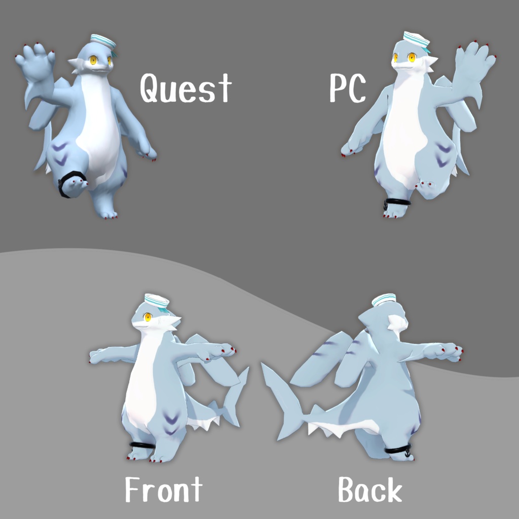 オリジナル3Dモデル【ルカン】