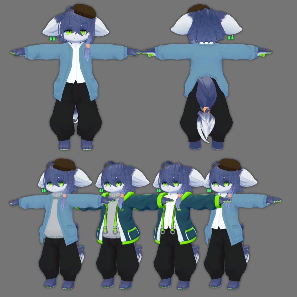 【Ku Re専用】ロングカーデ&サルエルパンツ