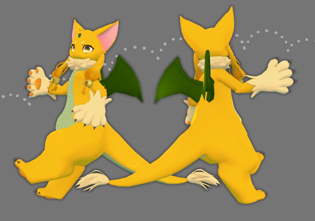 オリジナル3Dモデル【みかん】